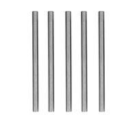 Long Rod Nut Hex Coupling Straight Bar Stainless Steel Fasteners 5Pcs High Hardness Wear Durable for TETRIX Robot Parts Dia 12mm (4102-0012-0160)