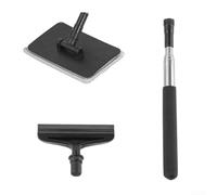 Long Rod Telescopic Squeegee for Vehicle Rearview Mirror and Windshield Water Cleaning, Compatible with For All Vehicle Types (C)