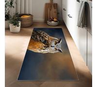 Long Runner Rugs for Hallway 60 x 180 cm, Animal Photography Portraits Non-slip Hall Runner Carpets - Narrow Rugs Washable Realism Carpet for Hallway Stair Entryway Kitchen
