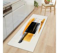 Long Runner Rugs for Hallway 80 x 120 cm, Abstract Art Squares Non-slip Hall Runner Carpets - Narrow Rugs Washable Minimalism Carpet for Hallway Stair Entryway Kitchen