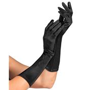 Long Satin Gloves Fancy Dress Opera Evening Costume Party Gloves 40cm