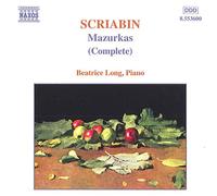 Beatrice Long - Scriabin: Ten Mazurkas Op. 3 / Two Mazurkas Op. 40 - CD - NAXOS