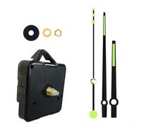 Long Shaft Quartz Clock Movement Kit for Repairing Broken Wall Clocks or Creating Custom DIY Clocks Compatible with Multiple Styles (6#)