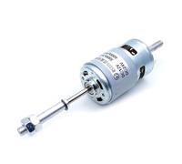 Long Shaft Thread Screw 775 DC electronic starter 12V24V Torque Low Noise M4 Double Shaft DIY Fan Model MQXFCZUX(3000_24V WITH BRACKET)