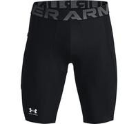 Under Armour UA HG Armour LNG Shorts - Shorts - Bottoms - Black/White - Size: LG