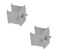 Long Sided Dori Block Bricklaying Clamp Lock Bolt for Use with 50MM Profile Pole x 2 Pack / CT5594