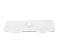 Long Silicone Sink Draining Mat with 10° Slope for Kitchen