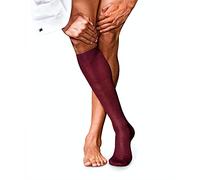 Long Silky Sheen Reinforced Flat Seam Pressure-Free Toes Finely Ribbed Plain Elegant Dress Casual Business Looks 1 Pair