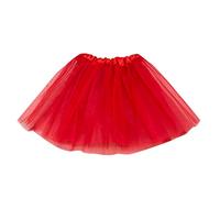 Long Skirts with Train Holiday Fashion Skirt Tutu Birthday Cake Skirt Puffy Skirt Elastic, red, One Size