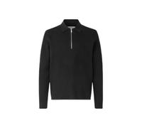 Long Sleeve 1/2 Zip Polo Samsoe Samsoe Guna 10490 Noir S