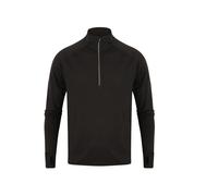 Long Sleeve 1/4 Zip Top Tombo Noir L