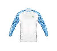 Preston Innovations Performance Sun Shirt UPF 35 UV Long Sleeve White 2XL Men