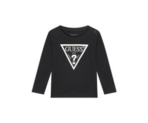 Long sleeve baby girl t-shirt Guess Core Noir 24 mois