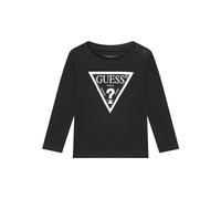 Long sleeve baby girl t-shirt Guess Core Noir 3/6 mois