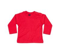 Long sleeve baby T-shirt Babybugz Rouge 18/24 mois