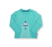 Long sleeve baby T-shirt Kite Hello Baby Bear Bleu 3/6 mois