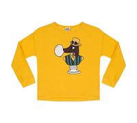 Long sleeve Baby's T-shirt Raspberry Republic Foggy Dog Jaune 2/3 ans