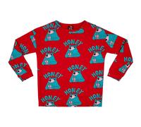Long sleeve Baby's T-shirt Raspberry Republic I Need Honey! Rouge 18/24 mois