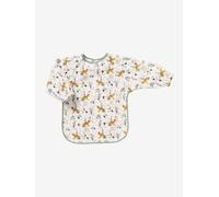 Long Sleeve Bib, by Vertbaudet white/print