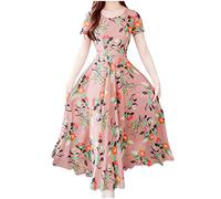 Long Sleeve Black Dress Formal Evening Dresses for Women UK Winter Wear for Women UK Girls Black and White Dress Wetlook Bodycon Mother Bride Dresses Long Prom Pink XXL