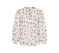 Long sleeve blouse for women fransa Kalia 1 Blanc 4XL