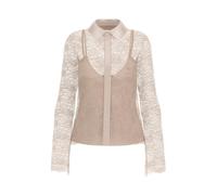 Long sleeve blouse for women Guess Antoinette Lace Orange M