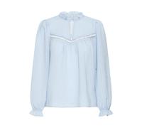Long sleeve blouse for women Ichi Sassy Bleu 36
