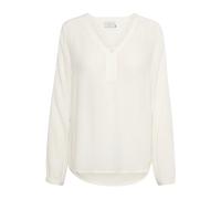 Long sleeve blouse for women KAFFE Amber Blanc 36