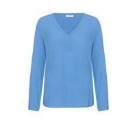 Long sleeve blouse for women KAFFE Amber Bleu 42
