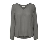 Long sleeve blouse for women KAFFE Amber Gris 38