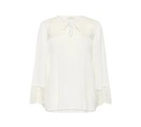Long sleeve blouse for women KAFFE April Lace Blanc 44