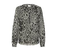 Long sleeve blouse for women KAFFE Milia Beige 38