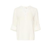 Long sleeve blouse for women KAFFE Milia Blanc 46