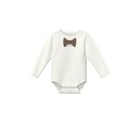 Long Sleeve Bodysuit with Press Studs and Baby Application s.Oliver Beige 18 monthes