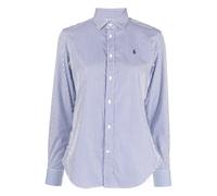Long Sleeve Button Front Shirt - female - Polo Ralph Lauren - Shirts - Blue - 3XS - Blouses & Shirts 3XS