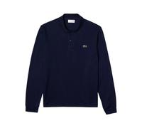 Long Sleeve Buttoned Polo Shirt with Round Neck - male - Lacoste - Polo Shirts - Blue - 2XL - Tops 2XL