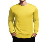 Long Sleeve Casual Top Men Men Round Neck T Shirt Loose Fit Thin Tops Crewneck Casual Jumpers Hip Pop Baggy Streetwear Solid Color T-Shirt Long Sleeve Outdoor Clothes Lightweight Slim Pullover