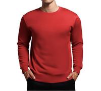Long Sleeve Casual Top Men Men Round Neck T Shirt Loose Fit Thin Tops Crewneck Casual Jumpers Hip Pop Baggy Streetwear Solid Color T-Shirt Long Sleeve Outdoor Clothes Lightweight Slim Pullover