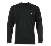 Carhartt WIP Long Sleeve Chase T-Shirt - Black Large