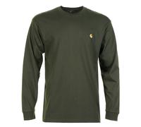 Long Sleeve Chase T Shirt Olive Gold, Medium