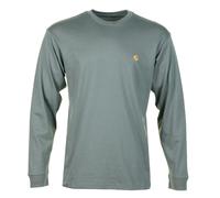 Long Sleeve Chase T Shirt Velvet Green Gold, XXL