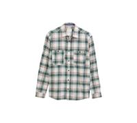 Long Sleeve Checked Shirt Tom Tailor Blanc S