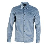 Long Sleeve Corduroy Overshirt Flint Blue, XXL