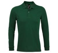 Long Sleeve Cotton Pique Polo SOLs Perfect Shirt S-3XL