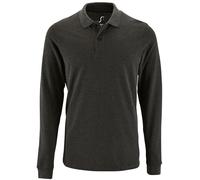 Long Sleeve Cotton Pique Polo SOLs Perfect Shirt S-3XL