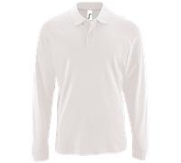 Long Sleeve Cotton Pique Polo SOLs Perfect Shirt S-3XL