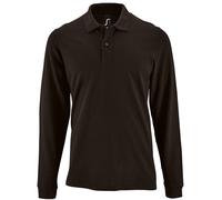 Long Sleeve Cotton Pique Polo SOLs Perfect Shirt S-3XL
