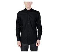 Long Sleeve Cotton Shirt Collection - male - Antony Morato - Casual Shirts - Black - 2XL - Shirts 2XL