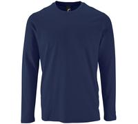 Long Sleeve Cotton Tee S-4XL SOL'S Imperial Crew Neck T-Shirt