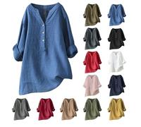 Long Sleeve Crop Tops for Women Plus Size Plus Stretch White Blouses for Women UK Longline Round Neck Plain Pullover Sweatshirt Top Tee Gifts for Her